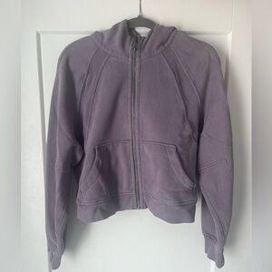 Lulu lemon Scuba Oversized Full Zip Hoodie M/L purple